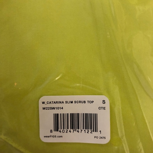 Figs Citrine Citrus Small Slim Catarina & Small Petite Joggers. - Picture 5 of 6